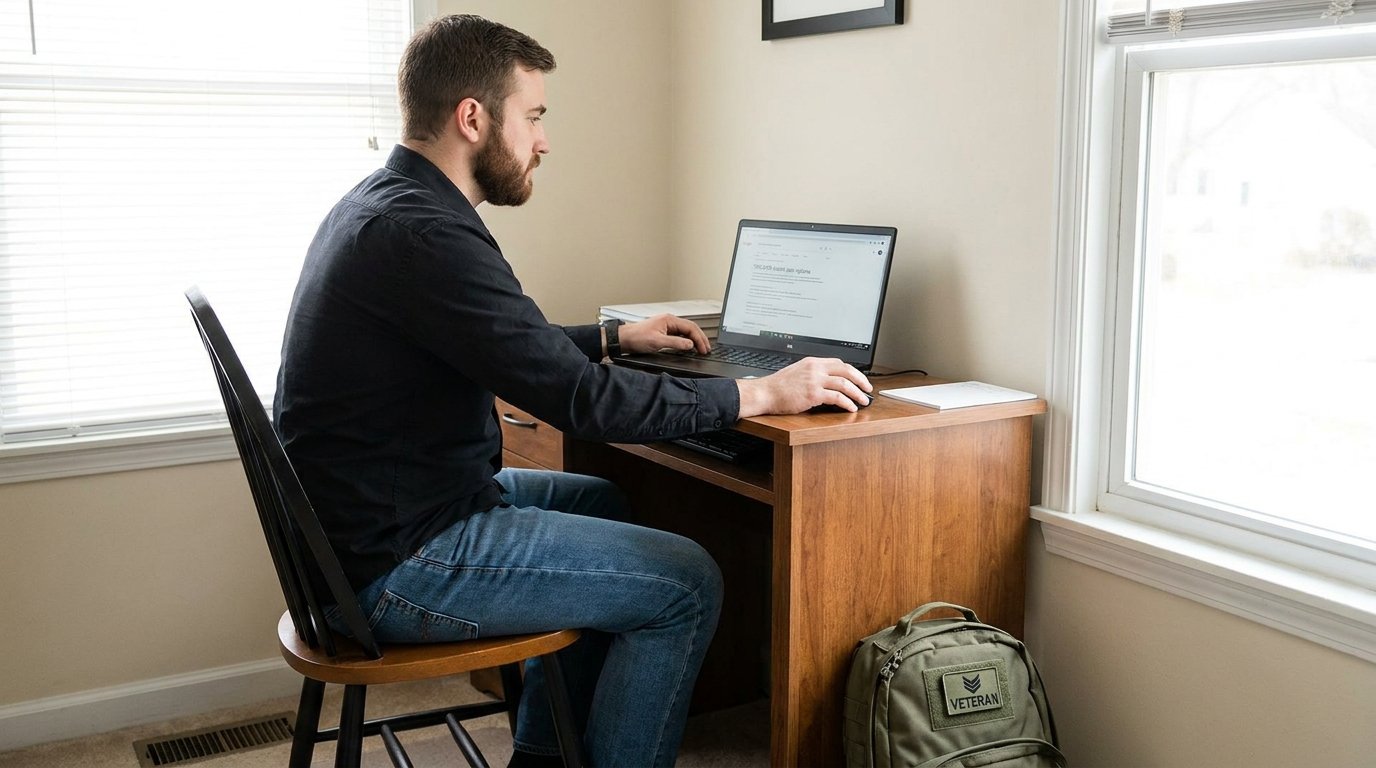 Military retiree checking which benefit, VA or TRICARE, covers his addiction treatment