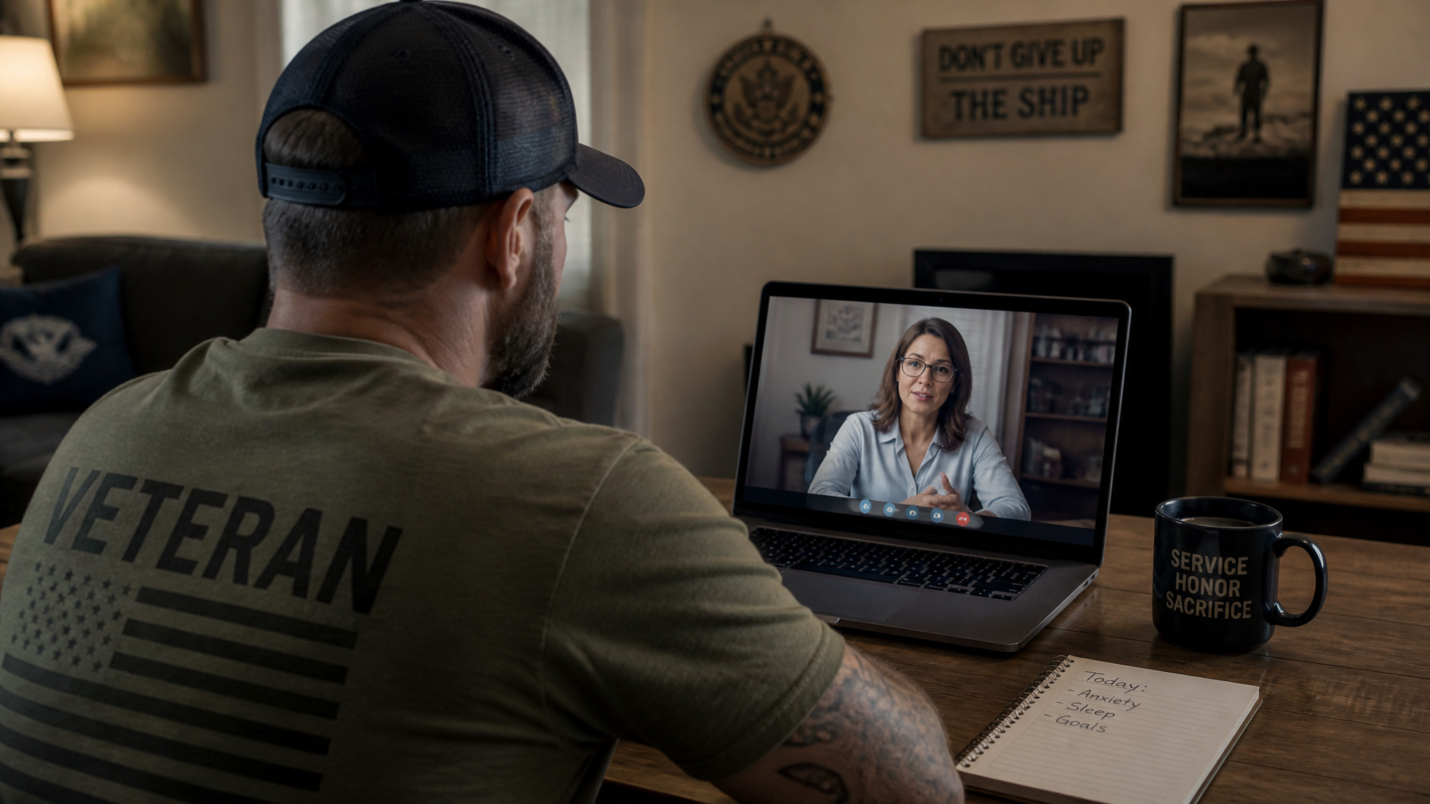 TRICARE telehealth mental health video visit