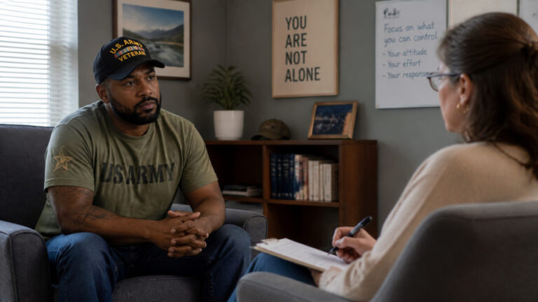 TRICARE therapy and mental health counseling for veterans